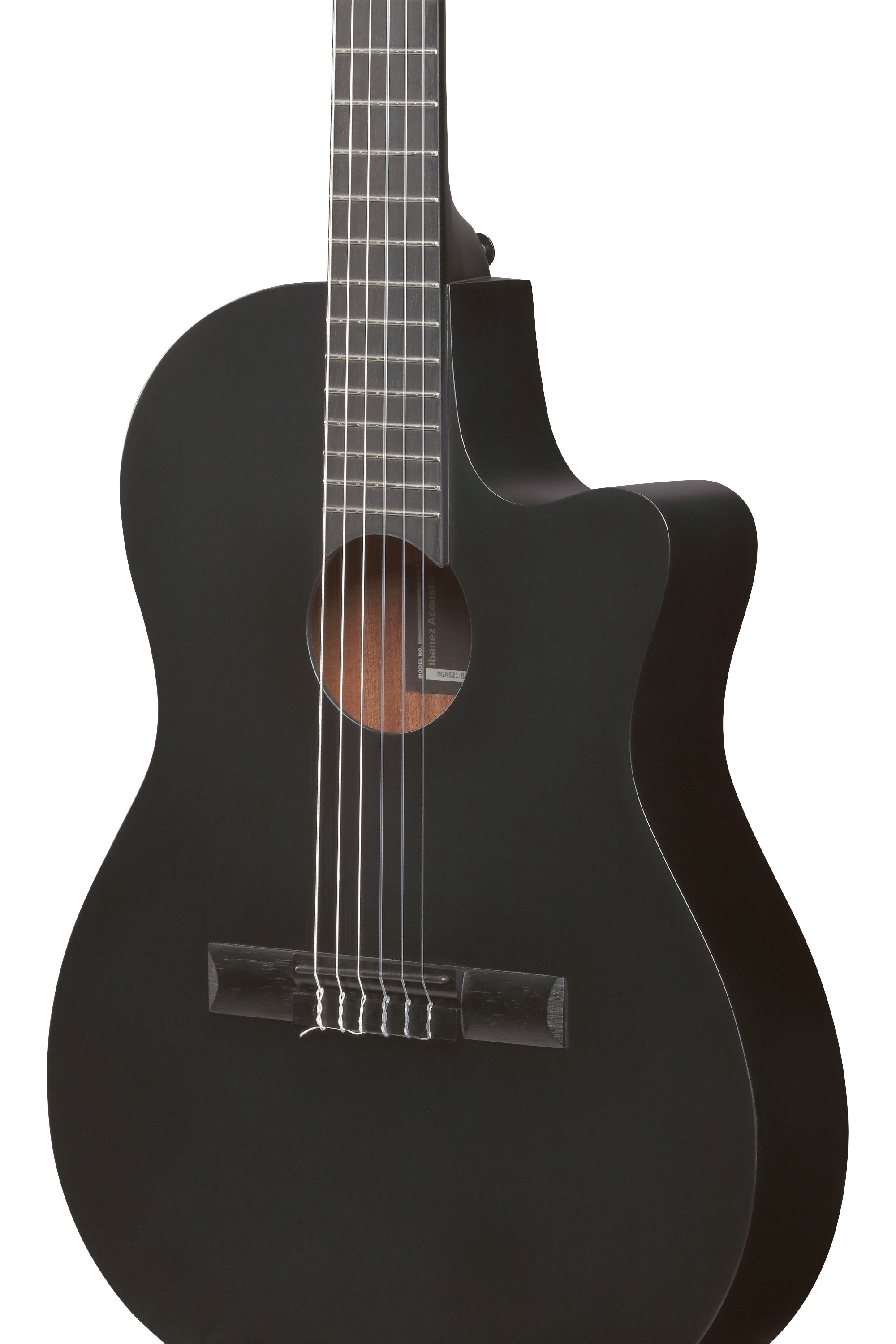 GA621-BOT 4/4 Konzertgitarre Black Out